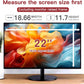 2 Pack 22 Inch Privacy Screen for Computer Monitor 16:10 Aspect Ratio, Eye Protection Anti Glare Computer Screen Cover, Removable Anti-Scratch Computer Screen Privacy Shield for 22'' Widescreen Monitor