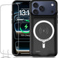 Battery Case for iPhone 17 Pro Max, Upgraded 12000mAh Rechargeable Portable Extended Battery Pack Supported Qi Wireless Charging Case Compatible with iPhone 17 Pro Max (6.9 inch) Charger Cover (Black)