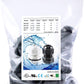 XHF IP68 Nylon Waterproof NPT Cable Glands Assortment 48pcs 1/4", 3/8'', 1/2'', 3/4'', 1'' UL Listed and RoHS Cord Grip Compliant Cable Strain Relief Black