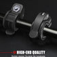 Mini Barbell Clips 1 inch I Multi-Size Adjustable Barbell Collar I 1 inch Barbell ClampsIQuick Release Weight Clips Pair of Locking for Dumbbell Bar