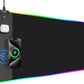 TopMade Wireless Charging RGB Mouse Pad, Waterproof Gaming Desk Pad with 4 Light Modes & 11 RGB Colors, Ultra-Smooth Surface, Non-Slip Base, 31.5"x15.75" XXL Large Desk Mat for MacBook, PC, Laptop