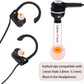 Earbud Replacement Tips - Silicone Earbud Tips Fit Most In-Ear Earbuds (Inner Hole 3.8mm - 5.1mm) - 9 Pairs S M L