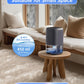 TABYIK Small Dehumidifier for Bedroom, Bathroom, Portable Dehumidifiers for Home, Room, RV, Closet, Quiet Compact Moisture Remover for Small Spaces, with Auto Shut Off, 35 OZ, Grey