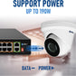 BV-Tech 24 Port PoE+ Switch with 2 Gigabit Ethernet or SFP Uplink, Long Range | POE-SW2402