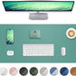 Leather Desk Pad Protector,Desk Mat,Large Mouse Pad, Non-Slip Desk Pad, Waterproof PU Leather Desk Blotter Mat, Desk Cover for Office and Home (Light Green, 36" x 17")