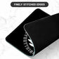 ITNRSIIET Mouse Pad with Stitched Edge Premium Textured Smooth Precise Operation Waterproof Washable Non-Slip Rubber Base Desktop Protection Mat, 10.2×8.3×0.12 inches, Funny Cat
