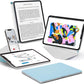 MOFT Dynamic Folio Case for iPad Pro 12.9 -inch (6th/5th/4th Generation, 2022/2021/2020), Silm Magnetic Stand Case with 20+ Viewing Angles, Auto Wake/Sleep, Ultra Thin, Soothing Mist x Misty Cove
