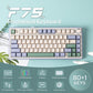 EPOMAKER x Aula F75 Gasket Mechanical Keyboard, 75% Wireless Hot Swappable Gaming Keyboard with Five-Layer Padding&Knob, Bluetooth/2.4GHz/USB-C, RGB (Green, LEOBOG Reaper Switch)