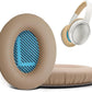Ear Pads for Bose Quiet Comfort 35 Soft Protein Leather Replacement Earpads Ear Cushions Ear Pad for Bose QC 45/35 / 25/15 QC2 / Ae2 / Ae2i / Ae2W / Sound Link/Sound True (QC35-Khaki&Blue)