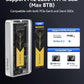ORICO 80Gbps M.2 NVMe SSD Enclosure Silent Fanless Compatible with Thunderbolt 5/4/3/USB4 X50 Dual-chip USB3.2/3.1/3.0 M-Key/(M&B) Key NVMe SSDs up to 8TB Fanless Silent Cooling- X50PRO