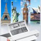 Phomemo Inkless Portable Printer for Travel - Wireless Thermal Printer Compatible with Phone & Laptop, Bluetooth Printers Supports 8.5" X 11" Letter Thermal Paper, Come with Carry Case