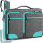 Hseok Laptop Case 15 15.6 16 inch Sleeve with Handle and Hidden Strap,Compatible with MacBook Pro 15.4 16, 360° Protective PC Briefcase with 4 Pockets for Laptop Accessory,Easy to Carrying,Sapphire
