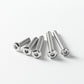 3/16-24 x 1-1/4" (30 Pack) Flat Head Hex Socket Cap Screws Bolts, 304 Stainless Steel 18-8, Hex Drive, Bright Finish, Fully Machine Thread