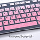 Dell Keyboard Cover & Skin for Wired KB216 & Wireless KM636, Inspiron AIO 3475/3670/3477 - Ombre Pink