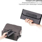 JJC 4 Pockets Lens Filter Case for Filter Up to 82mm (37mm 40.5mm 43mm 46mm 49mm 52mm 55mm 58mm 62mm 67mm 72mm 77mm),Foldout Filter Pouch with Microfiber Cleaning Cloth,Photography Filter Holder Bag