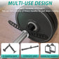 Double to Single Adaptor Plate for Cable Pulley Machines Durable Solid Stainless Steel with 3 Carabiners Suitable for Dual Cable Machines LAT Pulldown, Shoulder & Biceps Exercises