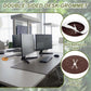PATIKIL Desk Grommet 1-9/16", 8 Pcs Round Cable Grommet Cord Hole Cover with Adhesive Tape Flexible Table Wire Organizer for Office Home Table Countertop, Deep Brown