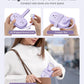 ORICO Purple Travel Power Strip PD20W with 4 AC Outlets 3 USB Ports (1 USB-C), 4FT Flat Plug Extension Cord, Compact Portable Design for Business Travel, Cruise Ship Essentials-AP3