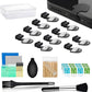10 PCS USB Type C Anti Dust Plugs Cover, C-Type Port Dust Plug, Anti-Lost USB C Charging Port Dust Covers Protectors for 15 16 Plus Pro Max, Samsung, with Digital Product Cleaning Kit