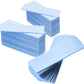 Outus 30 Pieces 2.6 x 0.8 x0.1 Inch Silicone Thermal Pad Reusable CPU SSD Thermal Conductive Silicone Pad Each Thick for Gpu Heatsink CPU Chip Heat Conduction or LED Heat Conduction(Light Blue)