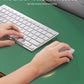 YSAGi Leather Desk Pad Protector, Office Desk Mat, Large Mouse Pad, Non-Slip PU Leather Desk Blotter, Laptop Desk Pad, Waterproof Desk Writing Pad for Office and Home (Jade Green, 35.4" x 17")