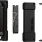 ASUS TUF Gaming A2- USB-C 3.2 Gen 2x2 Portable SSD Enclosure, Dual M.2 NVMe PCIe and SATA, MIL-STD-810H Drop Resistance, IP68 Water and dust Resistance, Aluminum Alloy Chassis and a Thermal pad