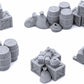 Cargo Piles DND Terrain Compatible with Dungeons and Dragons, Warhammer 40k, 28mm Miniature Wargaming, Tabletop RPGs, Wargame Scenery