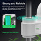 VIVOSUN AeroWave E9 Grow Tent Fan 9", EC Motor, WiFi-Controllable, US Patented Auto Oscillating Clip fan, IP54 Weatherproof, Strong Airflow & Quiet for Hydroponic Ventilation Circulation, White