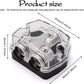 2 Way Power Distribution Block 1x 0 GA in 2X 0 GA Out Circuit Protector Distribution Connecting Blocks for Car Audio Splitter,2Pcs