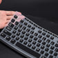 Keyboard Cover for Logitech MK295 MK270 MK200 K270 Wireless Keyboard, Logitech MK370 MK270 MK200 K270 Keyboard Skin Protector - Black