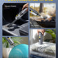 AUXITO Car Vacuum Cleaner - Portable Handheld Vacuum Cleaner 14000Pa Suction Power, Blow & Suction 2 in 1 Mini Vacuum Cleaner Hand Held Vacuum for Car, Home, Pet, Office (Silver)