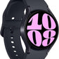 SAMSUNG Galaxy Watch 6 44mm LTE Smartwatch, Fitness Tracker, Personalized HR Zones, BIA Sensor for Health Wellness Insights, Big Screen, US Version, Graphite (Renewed)