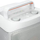 JBL PartyBox Club 120 - Portable Party Speaker with Foldable Handle, Powerful JBL Pro Sound, Futuristic lightshow, Up to 12 Hours of Play time, Splash Proof, Dual Mic & Guitar Inputs (White)