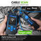 NOYAFA NF-8508 Network Cable Tester with 7 wavelength Optical Power Meter VFL,RJ11 RJ45/PoE Tester/CAT5 CAT6/NCV with 10mw Visual Fault Locator,Network Tool with Lithium Battery