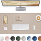 Leather Desk Pad Protector, Mouse Pad, Office Desk Mat, Non-Slip PU Leather Desk Blotter, Laptop Desk Pad, Waterproof Desk Writing Pad for Office and Home (Beige, 31.5" x 15.7")