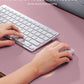 YSAGi Leather Desk Protector, Office Mat, Large Mouse Mat, Non-Slip PU Leather Blotter, Laptop Desk Pad, Waterproof Writing Pad for Office and Home (Pale Mauve, 23.6" x 13.8")