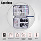 CILLA Travel Cord Organizer Case, Portable Waterproof Storage Bag for Charger, Cord, USB, Power Bank, Earphone, SD Card, Travel Essentials