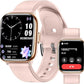 Smart Watches for Women, 1.75" AMOLED Fitness Tracker with Da GPT AI Assistant, Bluetooth Call, Heart Rate BP SpO2 Sleep Monitor, IP68 Waterproof Smart Watch for iPhone Android