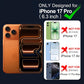 Battery Case for iPhone 17 Pro, Upgraded 10000mAh Rechargeable Portable Extended Battery Pack Supported Qi Wireless Charging Case Compatible with iPhone 17 Pro (6.3 inch) Charger Power Bank (Black)