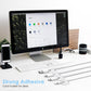12 Pack Cable Clips, Znben Clear Cord Organizer Holder Adhesive Cord Management Charger Wire Holder Clips for Desk, Home, Office, Car, Cubicle, Nightstand