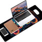 Galdas Gaming Mouse Pad XXL XL Large Long Extended Big Mousepad Non-Slip Rubber Keyboard Mouse Pad with Stitched Edges for Laptop Home Office (31.5x11.8x0.08 Inch) … (Handle)