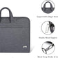 Voova Laptop Bag 15.6 Inch, Waterproof Computer Sleeve Carrying Case with Shoulder Straps & Handle Compatible with Macbook Air 15 M2/M3/M4, MacBook Pro 15/16, 15-16 Inch Hp Dell Lenovo Asus, Grey