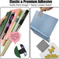 Pen Loop Holder for Notebook 12 Pack Self-Adhesive Stick On Pen Holder with Extra 2 Pens Clips 1 Leather Bookmarks As COMBO for Planner Journal Tablet Clipboards Calendars Bible Campus School Office