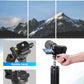 ULANZI MT-63 Mini Phone Tripod, 57" Portable Foldable Aluminum Alloy Extendable Camera Tripod with 2 in 1 Phone Clip, 360° Ball Head Travel Lightweight Tripod for iPhone DSLR Camera Max Load 5KG/11LBS