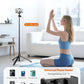 JOILCAN Tripod for iPhone & Camera, 64" Selfie Stick with 360° Ball Head Remote & Phone Holder, Extendable Portable Phone Tripod Stand for Travel Vlog Compatible with Canon Sony DLSR DJI