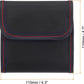 PATIKIL Lens Filter Case, 3-Pocket Camera Filter Case Portable Lens Filter Pouch Photography with Belt Loop Fit Camera Bag Strap Pocket Drone for 25mm-82mm, Black Red