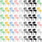 Macarrie 200 Pack Earbuds Bulk Earphones 3.5 mm Classroom Headphones for Adult Assorted Colors Earbud Wired Earphone Without Mic for Adult Office Home Individually Bagged(Multicolor)