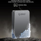ORICO 2TB Magnetic Portable SSD, Aluminum Alloy, 4K 120 fps ProRes HDR Record and Store, Up to 2000MB/s, External Solid State Drive, Compatible with iPhone 16 Pro Max, Tablet, Computer - K20