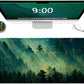 Galdas Mouse Pad,Office Desk Mat Large Gaming Keyboard Pad Durable Stitched Edges Washable Smooth Surface Control & Accuracy Extended Computer Mouse Mat (31.5X11.8In)-Green Forest…