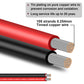 10 Gauge Wire 100FT Tinned Copper Wire-2 Conductor Parallel Wire Insulated Stranded Wire for Solar Panel Car Audio Automotive Low Voltage Electrical Wire for LED Lighting (10AWG 100FT)